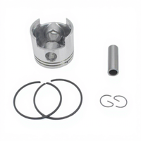 Kit de Pistón de 51 mm Compatible con Hus Partner K750 506372401, Alta Precisión, Resistente al Desgaste, Piezas de Motor para Sierra de Corte, Venta al Por Mayor