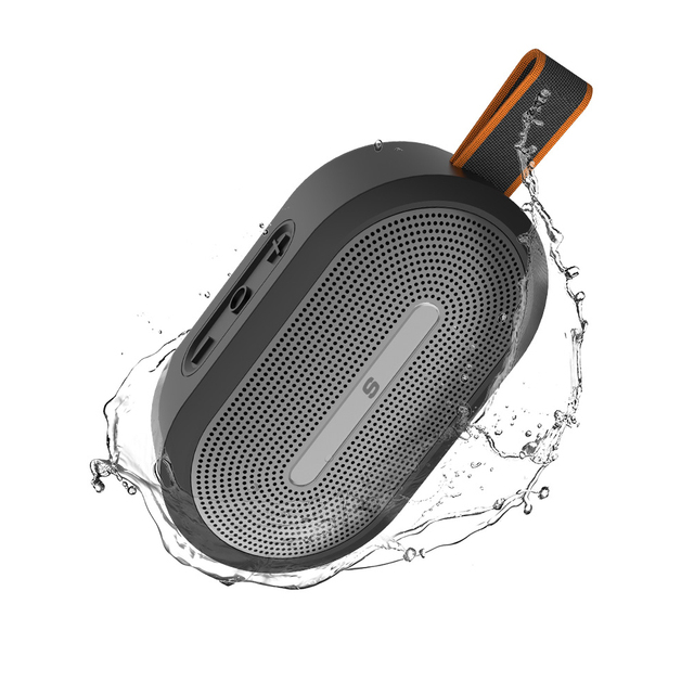 8W Compact Portable IP66 Waterproof Speaker Handsfree Calling Bicycle Speaker