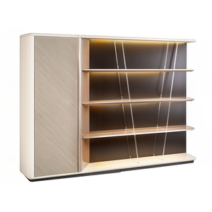 Étagère à livres en bois moderne, classeur administratif, <span class=keywords><strong>rangement</strong></span> de <span class=keywords><strong>documents</strong></span>, armoires de classement de bureau, mobilier de bureau - Product Image 3