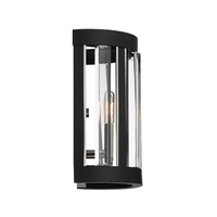 Lampu Dinding Modern Art Deco 2 Cahaya dengan Bilah Akrilik, Dapat Diredupkan, untuk Villa, Kamar Tidur, Hotel, Kamar Mandi, Lampu Samping Tempat Tidur