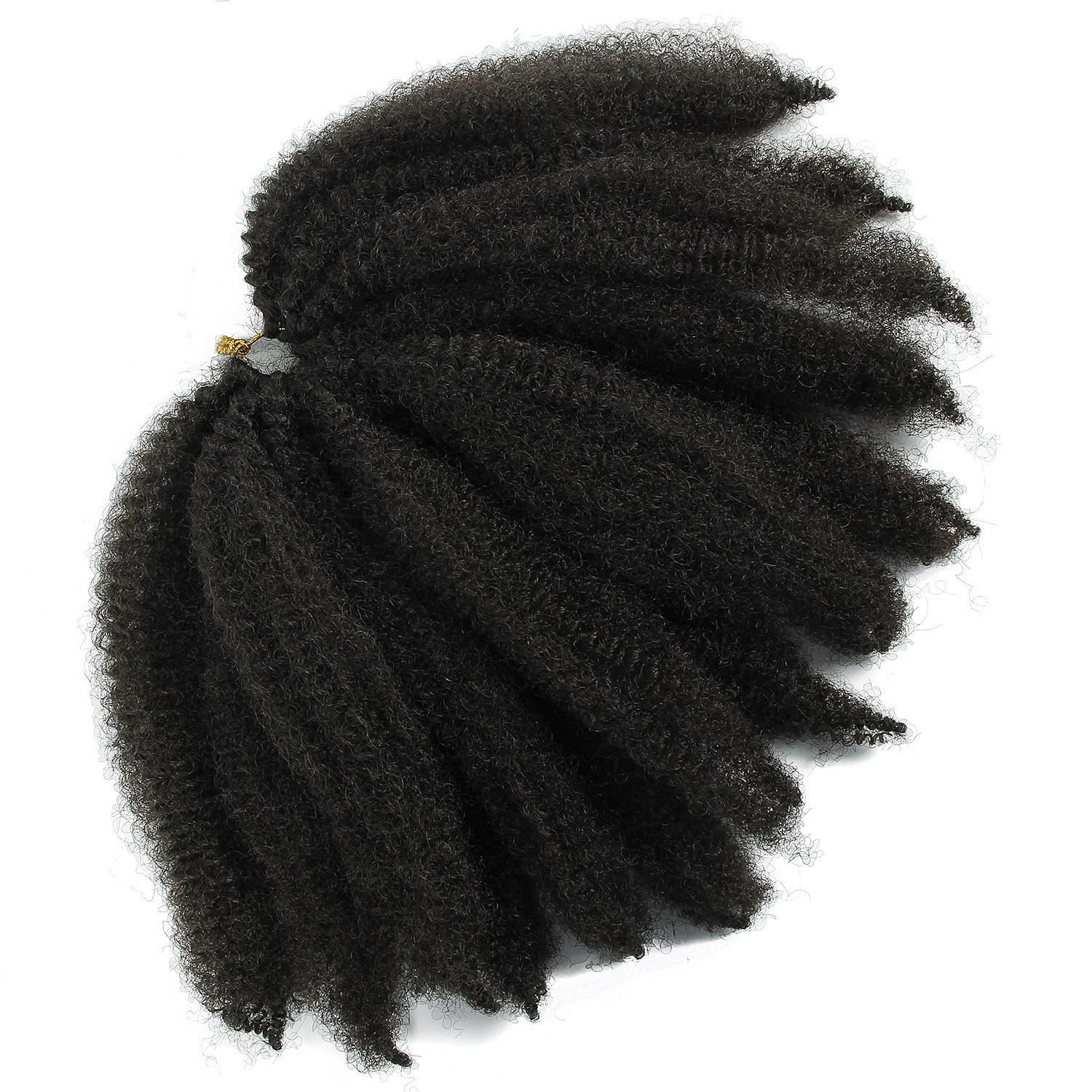 KAMA Wholesale Pre-Stretched 8Inch Short Marley Twist Braiding Hair Extension Soft High Temperature Fiber Crochet Braid Women