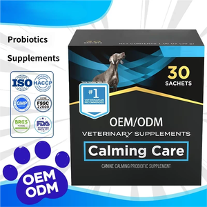 مكملات بيطرية OEM: مسحوق بروبيوتيك مهدئ للكلاب عالي البروتين لصحة الجهاز الهضمي وتخفيف القلق - Product Image 6