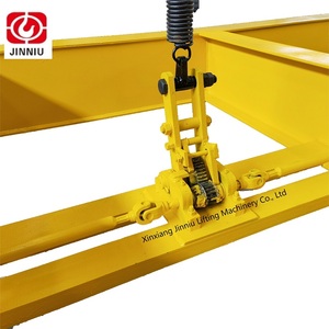 Vendita calda di 20ft 40ft 45ft Semi-automatico di trasporto del contenitore di sollevamento del contenitore di sollevamento del fascio di spargitore - Product Image 6