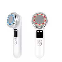 Masseur facial portatif pour la beauté de la peau, offre un massage apaisant de la peau, favorise l'absorption des produits, lisse les rides et illumine le teint