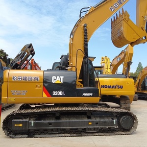 Excavadora de orugas Caterpillar 320D usada eficiente y duradera a la venta, capacidad de 20 toneladas, bomba hidráulica Nabtesco, motor Caterpillar" - Product Image 2