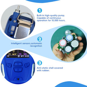 Detector de Gas Portátil Multigas MST 410P, Resistente y Duradero, Detector de Fugas de Gas CO/O2/H2S/LEL/NO2, Analizador de Gas CO, Alternativa al XT II - Product Image 6