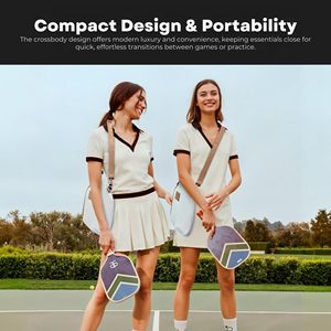 Paletta portatile e sacco a sfera Pickleball palette custodia con cinturino per le donne - Product Image 6