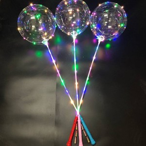Nueva Cadena de Luces LED de 3m, 3 Secciones, con Mango para Globos LED, Luces Intermitentes, Cadena de Luces LED Luminosa para Globos <span class=keywords><strong>Bobo</strong></span> - Product Image 2