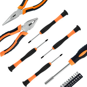 Juego de herramientas Solude de 73 piezas, martillo, destornillador de precisión, alicates, reparación básica para el hogar, juego de herramientas de ferretería - Product Image 5