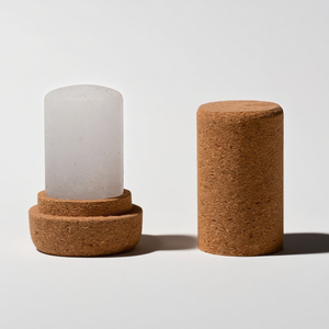 Ventes chaudes <span class=keywords><strong>D</strong></span>éodorant anti-transpirant naturel <span class=keywords><strong>sans</strong></span> alumine en <span class=keywords><strong>pierre</strong></span> dans un flacon en liège - Product Image 1