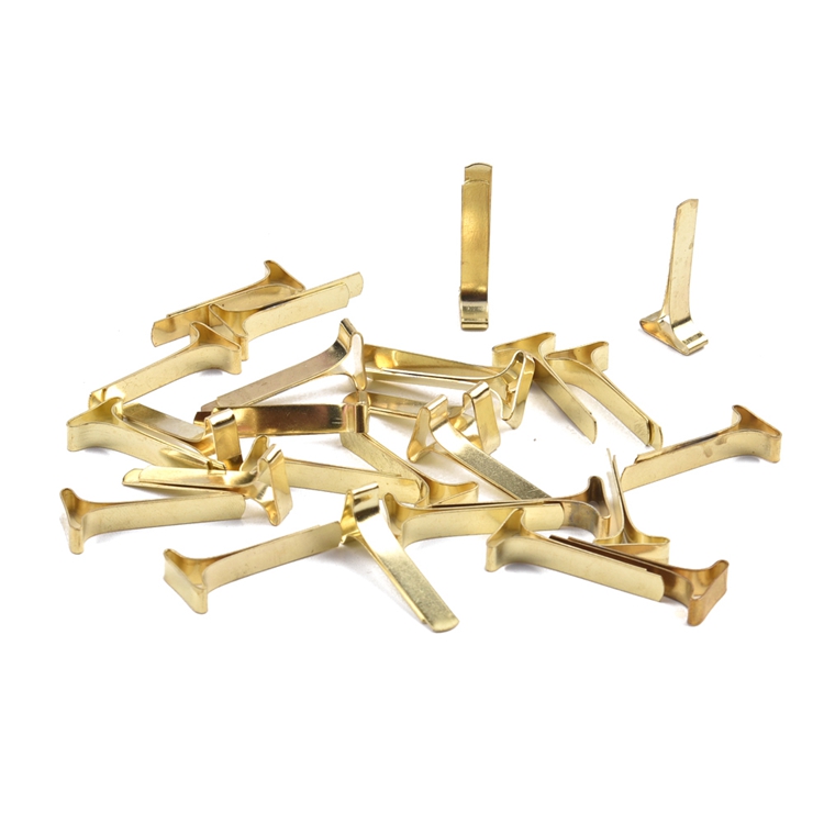 Дешевые бумажные крепеж brads, латунное покрытие Брэд булавки в разных размерах
