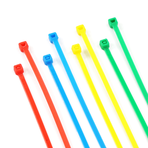 Attaches-câbles autobloquantes multicolores, attaches-câbles en plastique colorées pour le regroupement <span class=keywords><strong>de</strong></span> câbles et la classification et le marquage des circuits - Product Image 2