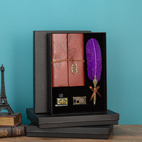 Offre Spéciale : Stylo Plume Antique en Cuivre avec Carnet et Pointes en Acier – Coffret Cadeau de Calligraphie pour le Dessin