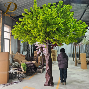 JINDA Arbre artificiel <span class=keywords><strong>Jacaranda</strong></span> violet sur mesure en gros pour la décoration de jardins et de lieux commerciaux - Product Image 4