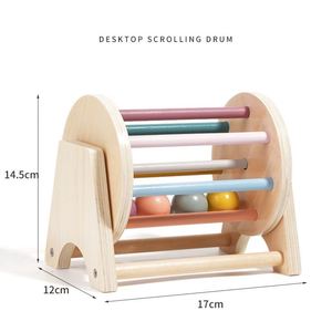 Baby 6-12Months Toddlers Play Kit Spinning <b>Drum</b> Montessori Toys for Infant - Product Image 5