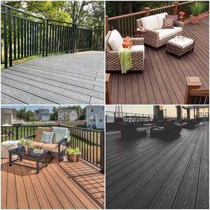 SHENGCHENG - Tarima de Madera con Relieve 3D, 148*23 mm, Resistente al Agua, para Exteriores, Sistema de Clic, Tarima de WPC para Terraza - Product Image 5