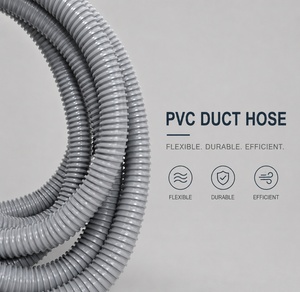Manguera de PVC Flexible para Conductos de Aire, Manguera de Ventilación Reforzada con Hélice para Transferencia de Aire Industrial - Product Image 4