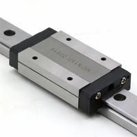 Imprimante 3D MGN7 MGN9 MGN12 MGN15 50 100-1000mm Rail linéaire Miniature glissière MGN Guide linéaire MGN H C chariot pour CNC