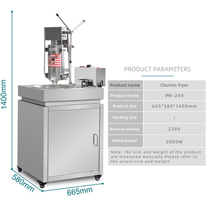 Repuestos para Máquinas de Churros de Varios Tipos, Máquina Eléctrica para Hacer Churros, Máquina <span class=keywords><strong>Inblan</strong></span> para Hacer Churros - Product Image 5