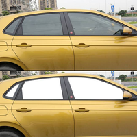 Film intelligent PDLC décoratif automobile pour effet de verre dépoli - Film pour vitres latérales de voiture avec isolation thermique ON=Transparent OFF=Opaque