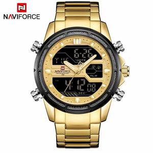 Offre Spéciale : Montre de Luxe pour Homme 9138 en Acier Inoxydable, Étanche 3ATM, Affichage Analogique-Numérique, Charme Affaires - Product Image 5