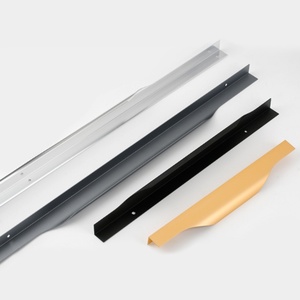Poignées de meuble en alliage d'aluminium anodisé de qualité supérieure, tirants de tiroir pour cuisine et armoire, 300-1000mm, quincaillerie de mobilier antirouille - Product Image 5