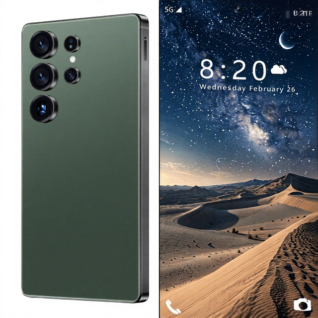 Original S25 Ultra 5G Smartphone 16GB+1TB Octa Core 90Hz HD LED Display 108MP Camera Dual SIM Android 13 English/Spanish/French