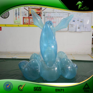 Lapin gonflable Pokémon rebondissant, figurines d'air gonflables 3D de personnages de <span class=keywords><strong>manga</strong></span> de dessins animés transparents - Product Image 6