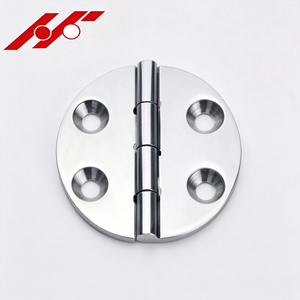 Charnière ronde Hydro Yacht Marine de 64 mm de diamètre en acier inoxydable 316 pour porte de placard, quincaillerie marine et accessoires de bateau - Product Image 4