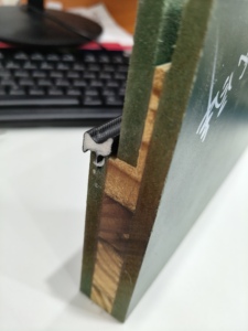 Tiras de Sellado de Espuma de Poliuretano Modernas Tengyun TY 315 al por Mayor, Tiras de Sellado para Puertas con Tornillos, Resistentes a la Intemperie e Insonorizantes, <span class=keywords><strong>AAMA</strong></span>/ - Product Image 4