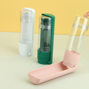 Cuenco de hielo para perros, alimentador de <span class=keywords><strong>agua</strong></span> con calor plegable, cuadrado, para animales, comida y bebida de arcoíris lento, portátil, Bpa, 6 unidades - Product Image 4