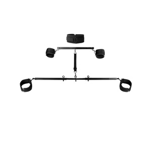 Adjustable Adult Sex Toy Set Spreader Bar BDSM <strong>Restraints</strong> Kit Handcuffs Ankle Cuffs <strong>Neck</strong> Collar Couples-Bondage Gear Metal - Product Image 5