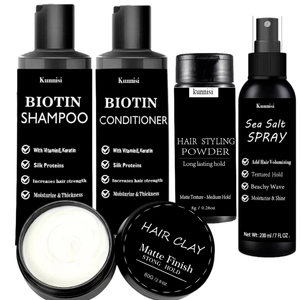 Ensemble de soins capillaires pour hommes avec logo personnalisé, kit de 500 avec marque privée, kit de <span class=keywords><strong>shampoing</strong></span> et d'après-<span class=keywords><strong>shampoing</strong></span> pour hommes avec spray au sel de mer - Product Image 4