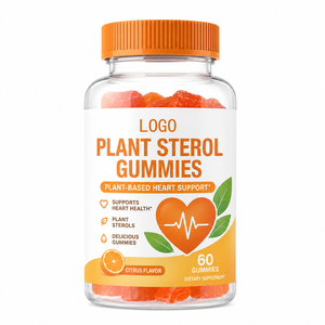 OEM Plant Sterol Gummies Dietary Supplement Antioxidant Stanols Red Yeast Rice Extract Bergamot Orange Extract Vegan Gluten-Free - Product Image 1