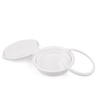Boîte à fond de teint triangulaire mini en ABS recyclable de 15g, personnalisable, pour BB Air Cushion et CC – Approvisionnement direct usine