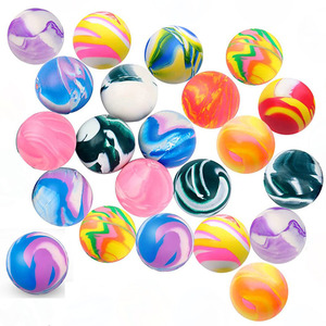 25/30mm Mixed Flower <b>Ball</b> <b>Bouncing</b> <b>Ball</b> One Yuan Gashapon Machine Toy Magic Eye Watermelon Plastic Cross-Border Supply - Product Image 2