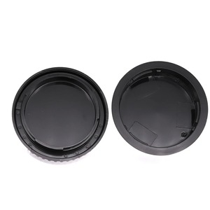 Для Canon EF / EF-S комплект крышки заднего объектива + крышка объектива камеры для Canon EOS EF Mount с логотипом Canon/без логотипа Canon