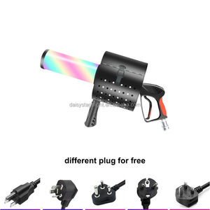 DMX512 controlado 10kg LED efecto de escenario luces móviles máquina 20W potencia E27 bombilla Base CO2 confeti papel tirador escenario iluminación - Product Image 6