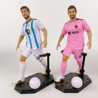 Figurine de star du football mondial HY Messi Mbappé, poupée soldat, accessoire de mode et de jeu