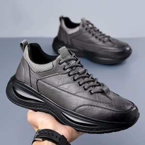 Zapatos de Cuero Casuales Deportivos para Hombre, Moda 2025, Zapatos Casuales de Negocios, Zapatos de Primavera y Otoño a la Moda - Venta al Por Mayor - Product Image 4
