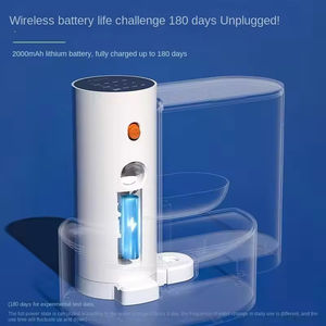 Dispensador de Agua Inalámbrico para Mascotas, Dispensador de Agua Automático Inteligente para Gatos, Carga por USB, Separación de Agua Limpia y Sucia - Product Image 3