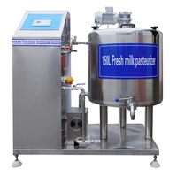 Pot de pasteurisation de lait de haute qualité 1000L 500L 200 litres pasteurisateur de lait réservoir de pasteurisateur de lait