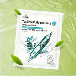 Mascarilla Facial en Ampolla con Colágeno y Árbol de Té BIAIfekt, Calmante para el Acné, Equilibra los Poros, Ilumina y Suaviza - Product Image 3