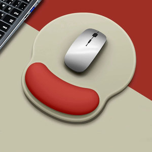 Hongshi Tùy Chỉnh Lớn Ergonomic <span class=keywords><strong>Gel</strong></span> Chuột Cổ Tay Pad Non-Slip PU Cơ Sở Mềm Silicon Chống Xước PC Mousepad Biểu Tượng Tùy Chỉnh - Product Image 5