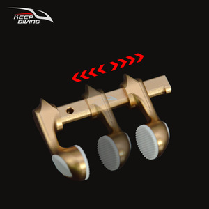 อุปกรณ์ฝึกว่ายน้ำแบบนุ่ม ทำจากอลูมิเนียมและซิลิโคน ยี่ห้อ Keep Diving Nose Clip - Product Image 2