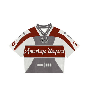 Magliette classiche di Football americano per gli appassionati 100% poliestere stampa a sublimazione maglia stile della costa occidentale maglia da Football americano - Product Image 5