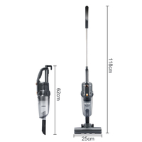 Aspirateur à main AKANE 2 en 1, vitesse réglable, filtre lavable, grande boîte à poussière, nettoyage domestique A.8763