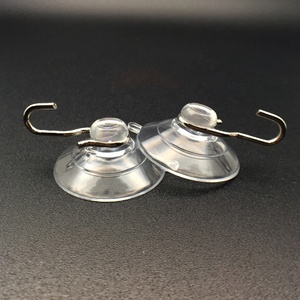 High Quality Hookei Strong Vacuum Suckers <b>Silicone</b> Suction Cup with Hook for Home Decor - Product Image 1