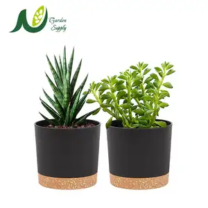 Naturix Hot Sale 5 6,5 8 10 12 polegadas Garden Pots para plantas interiores e exteriores com Pires