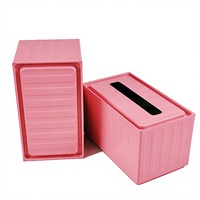 Grande boîte en métal promotionnelle 185*110*105mm avec logo personnalisé pour rangement de jouets, mouchoirs, cadeaux - 4 couleurs